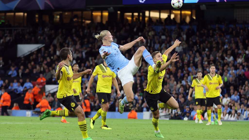 Champions League: Manchester City's Erling Haaland hurts Dortmund with brilliant late strike