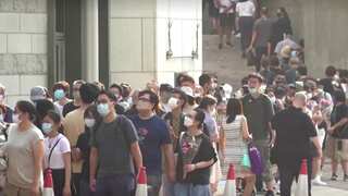 Message to Beijing? Hong Kongers come out in large numbers for Queen Elizabeth