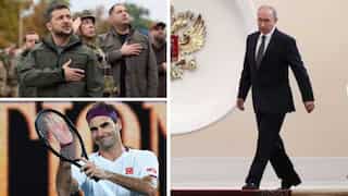 Top 10 world news: Zelensky survives accident, Federer announces retirement, and more