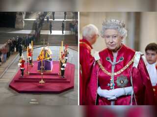 UK: Thousands line up to pay respect to the queen, Macron to attend funeral