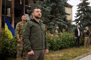 Mass grave with over 400 bodies found in Izium in Kharkiv region recaptured last week, says Ukraine