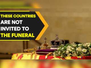 Which countries are not invited to Queen Elizabeth II's funeral?