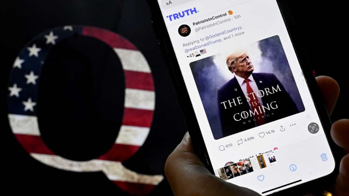 'The storm is coming': Donald Trump amplifies QAnon conspiracy theories