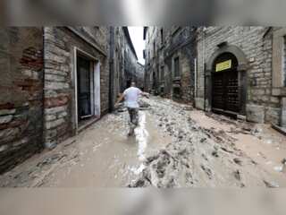 WION Climate Tracker | Flood sweeps through several Italian towns