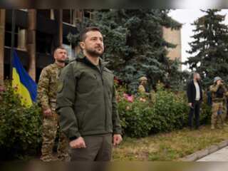 Ukrainian President Zelensky cries foul as mass graves are uncovered at Izium