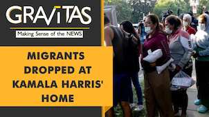 Gravitas: Busloads of migrants dropped outside US vice president's home