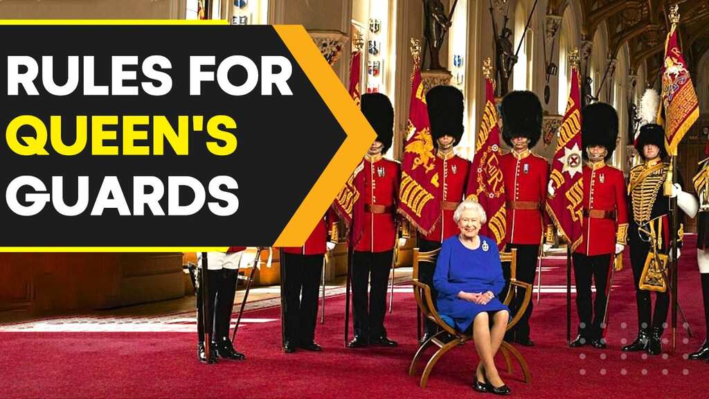 Five rules the Queen's royal guards must follow