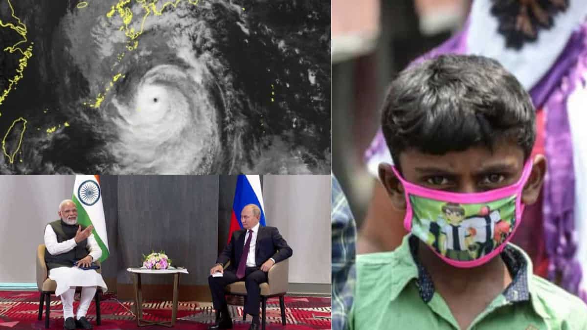 Top 10 world news: ‘Super typhoon’ to strike Japan, Putin isolates himself, and more Top 10 world news: ‘Super typhoon’ to strike Japan, Putin isolates himself, and more