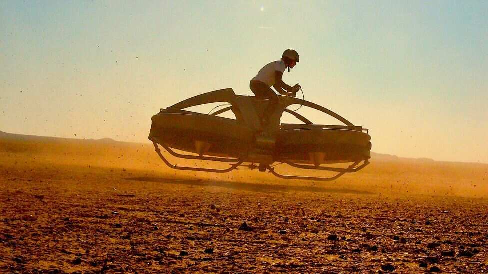 World's first flying bike: 'Xturismo hoverbike' is capable of flying for 40 minutes