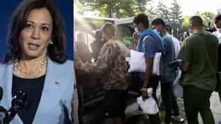 US: Republican-led states sends another group of migrants to VP Kamala Harris's residence & Massachusetts