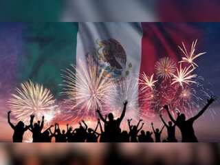 Mexico celebrates its Independence Day; citizens line up in cars to mark the occasion