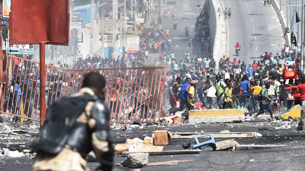 Unrest in Haiti over fuel price hike and crime