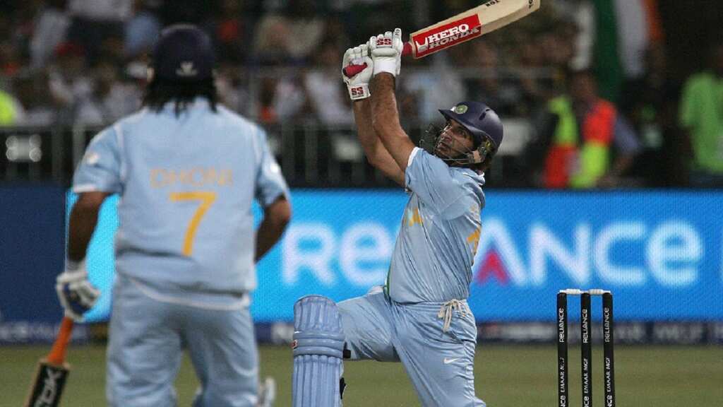 15 years of six sixes: Yuvraj Singh celebrates his memorable 12-ball fifty against England with son - WATCH