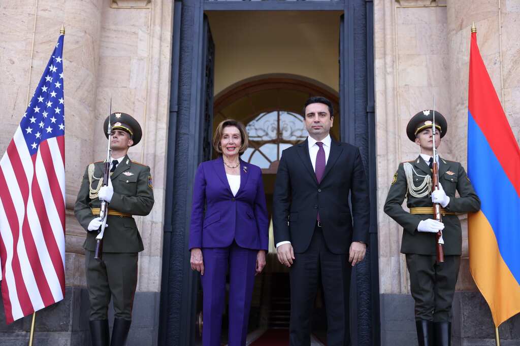 US House Speaker Nancy Pelosi slams Azerbaijan's 'illegal' attacks during Armenia visit