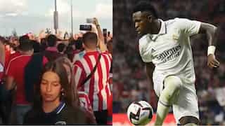 WATCH: Atletico Madrid fans hurl vile racist chants at Real Madrid's Vinicius Jr