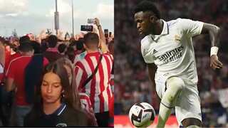 WATCH: Atletico Madrid fans hurl vile racist chants at Real Madrid's Vinicius Jr
