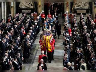 Queen Elizabeth's coffin made its final journey to Windsor