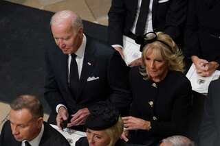 'Location is everything': Trump mocks Biden for getting back seat at Queen Elizabeth funeral