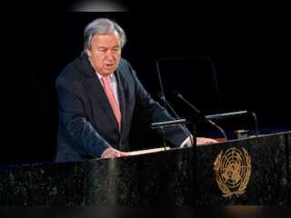 77th UNGA summit: UN Chief Antonio Guterres calls for action on climate change