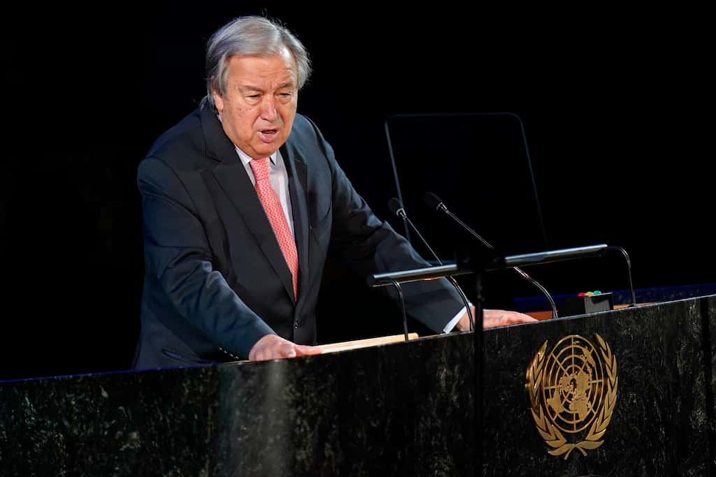 77th UNGA summit: UN Chief Antonio Guterres calls for action on climate change