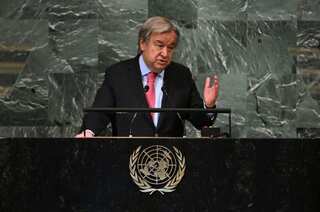 ‘Polluters must pay’: UN chief urges countries to impose tax on fossil fuel companies