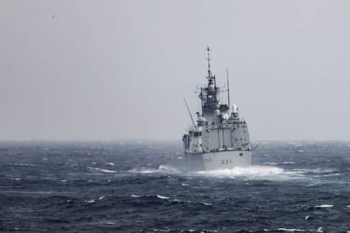 US and Canadian warships sail through Taiwan Strait, second time in three weeks US and Canadian warships sail through Taiwan Strait, second time in three weeks