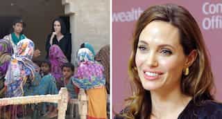 Angelina Jolie visits Pakistan to support people affected by floods
