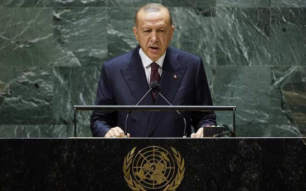 Turkish President Erdogan rakes up Kashmir issue during UN General Assembly address