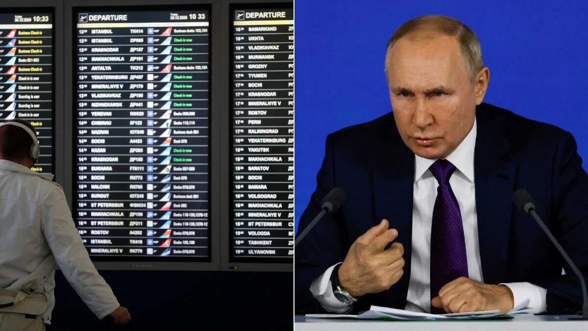 After Putin orders to call up reservists, flights out of Russia sell out