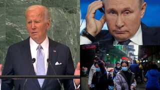 Top 10 world news: Biden's harsh criticism of Putin at UNGA, Iran's accusation against US, and more