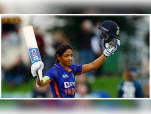 India women register their 2nd-highest ODI score with Harmanpreet Kaur's scintillating 143 vs England