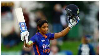 India women register their 2nd-highest ODI score with Harmanpreet Kaur's scintillating 143 vs England