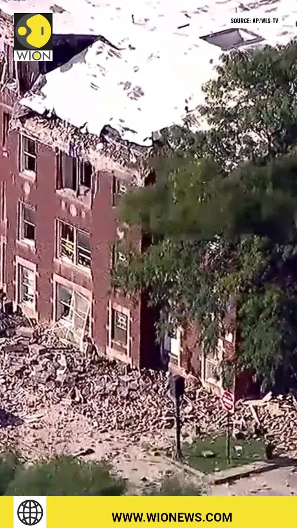 At least eight injured in Chicago apartment building explosion