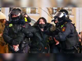 Russian protesters take to the streets over mobilisation order