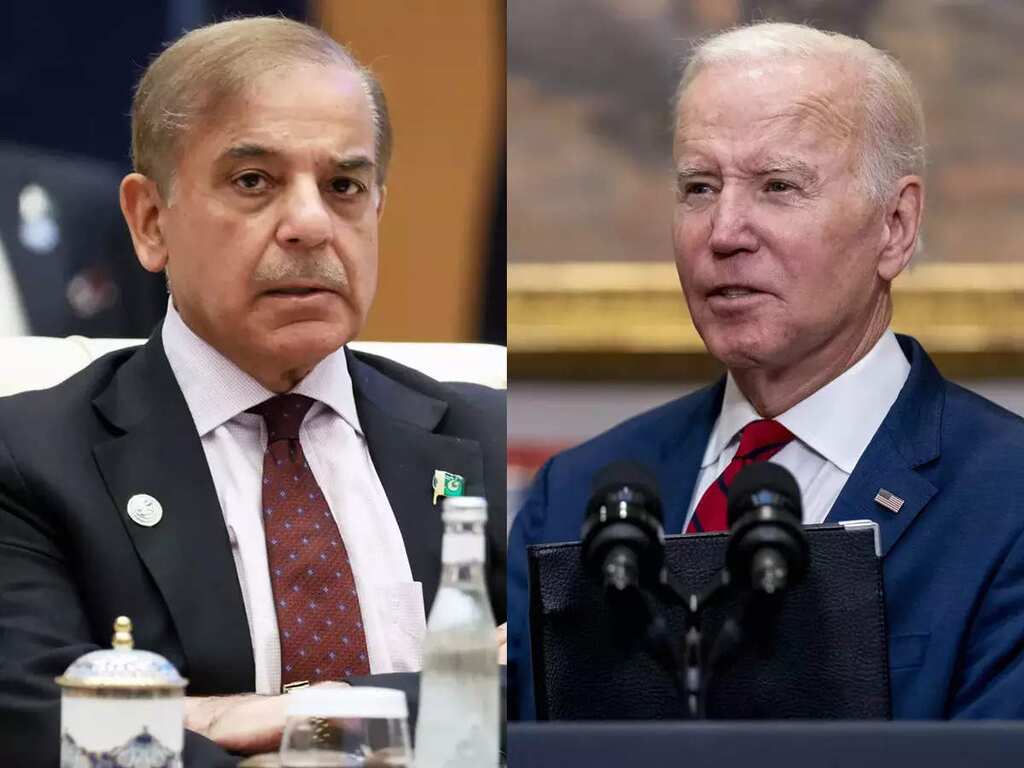 Pakistan PM Shehbaz Sharif informally meets US President Joe Biden