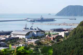 US aircraft carrier arrives in South Korea, docks at Busan as warning to North