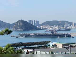 USS Ronald Regan docks in Busan, US' bid to deploy more strategic assets