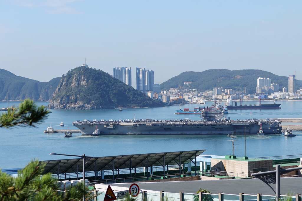 USS Ronald Regan docks in Busan, US' bid to deploy more strategic assets
