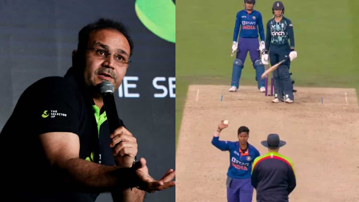'Poor losers': Virender Sehwag mocks England after outcry over controversial run-out by Deepti Sharma 'Poor losers': Virender Sehwag mocks England after outcry over controversial run-out by Deepti Sharma