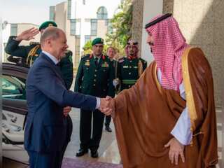 German chancellor Scholz on 2-day trip to West Asia, visits Saudi Arabia