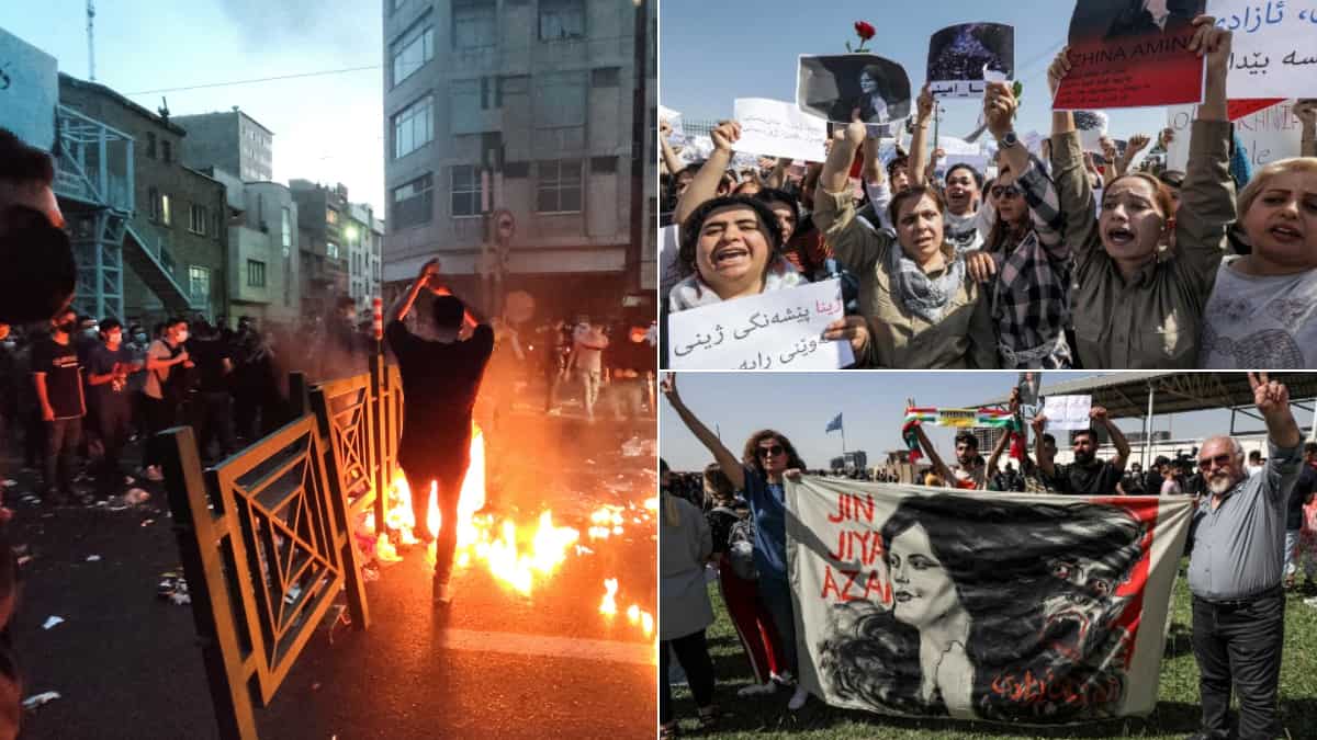 Anti-hijab protests: Another Iranian paramilitary member killed; young woman 'shot dead'