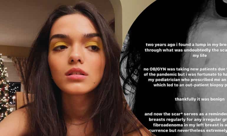 Scariest week of my life: Rachel Zegler, 21, reveals she had a breast cancer scare at age of 19