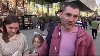 Thousands of Russians flee to Georgia amid Putin's mobilisation announcement
