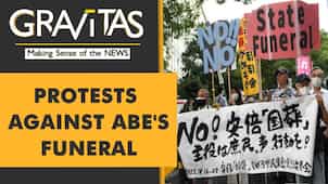 Gravitas: Japanese citizens protest against 'lavish funeral' for Shinzo Abe