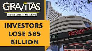 Gravitas | Indian markets crash: Sensex closes 1.6% down