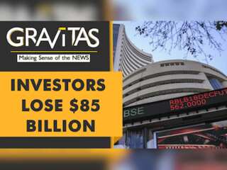 Gravitas | Indian markets crash: Sensex closes 1.6% down