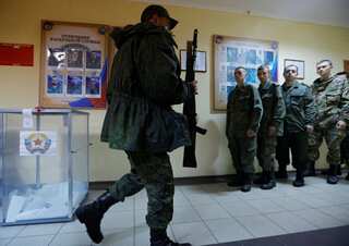 EU to sanction organisers of 'illegal' votes in Russian-occupied regions of Ukraine