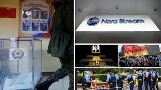 Top 10 world news: Nord Stream leaks, Abe's funeral amid protests, and more
