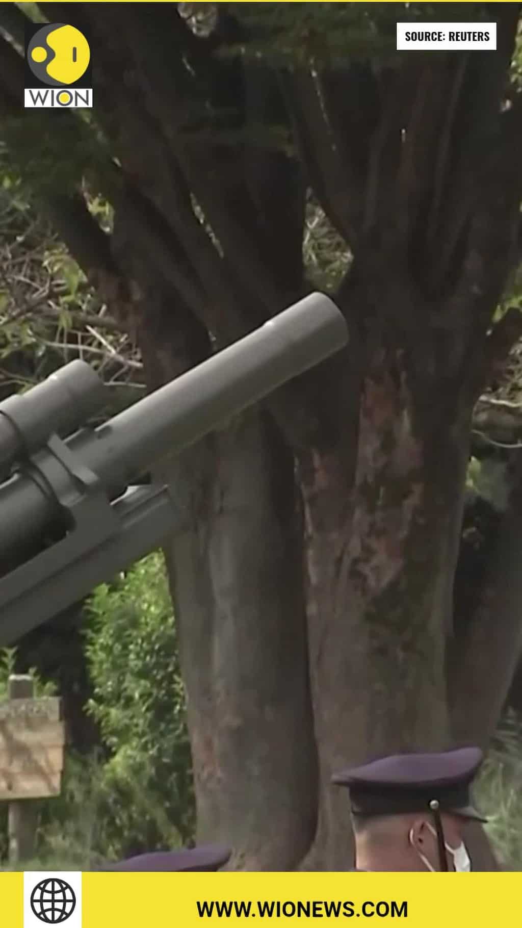 Japan fires cannons to honour assassinated Former PM Shinzo Abe