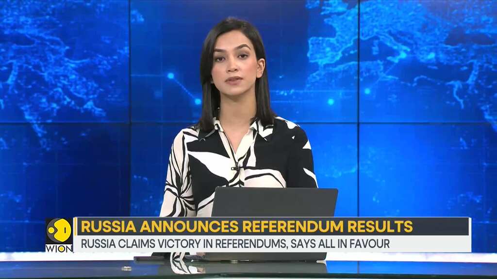 Ukraine Crisis: Russia claims victory in referendums, says all four in favour